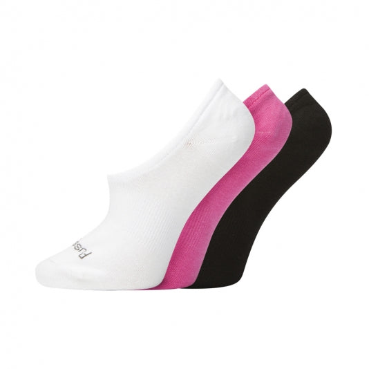 Bamboo 3 Pair Pack No Show Women's - The Sockery