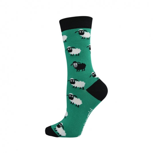 Eye on Ewe Womens Bamboo Crew Socks - The Sockery