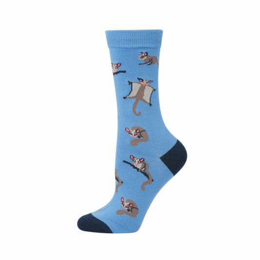 Sugar Glider Women's Bamboo Crew Socks - The Sockery