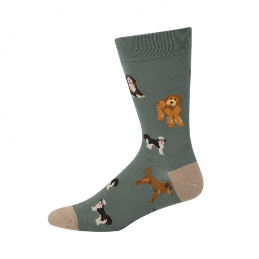Oodle Mens Bamboo Crew Socks - The Sockery