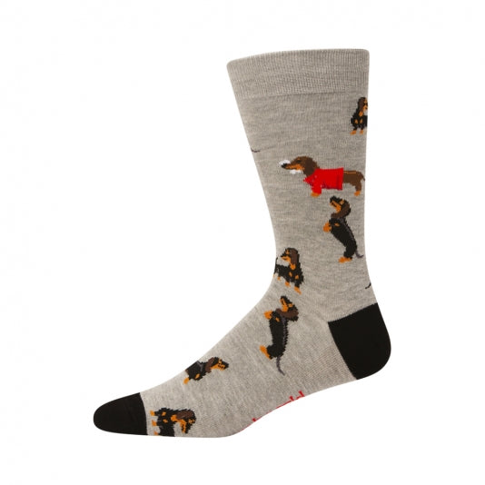 Dachshund Bamboo Crew Socks - The Sockery