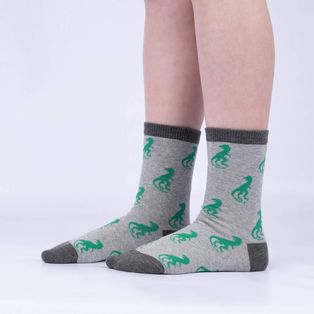 Arch-Eology Kids Crew Sock - 3 Pack - Glow in the Dark - The Sockery