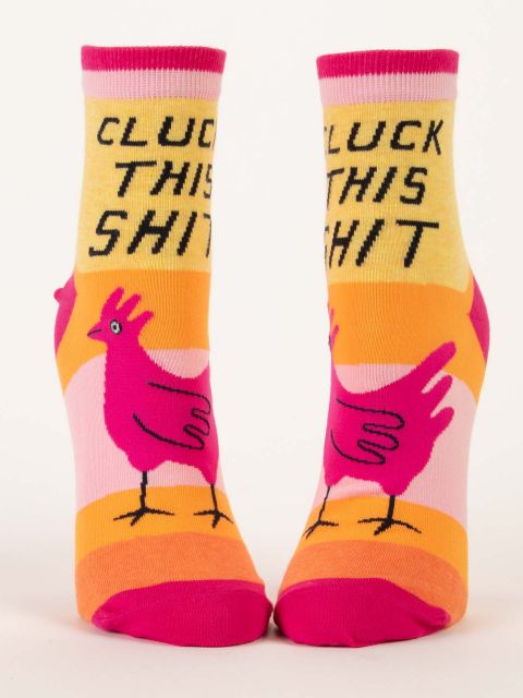 Cluck This Shit Women's Ankle Sock - The Sockery