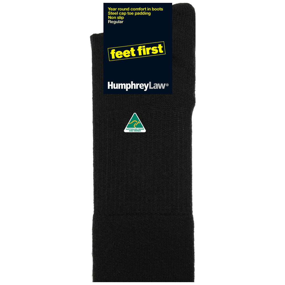 feet first heavy duty wool work sock - The Sockery