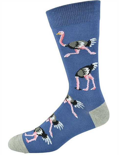 Head in the Sand Men's Bamboo Crew Socks