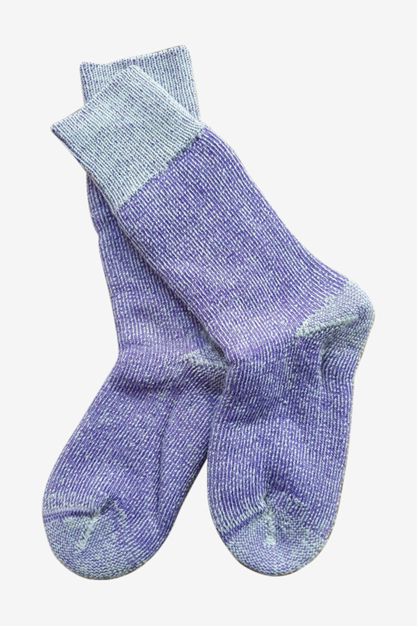 High country thick socks in purple -The Sockery