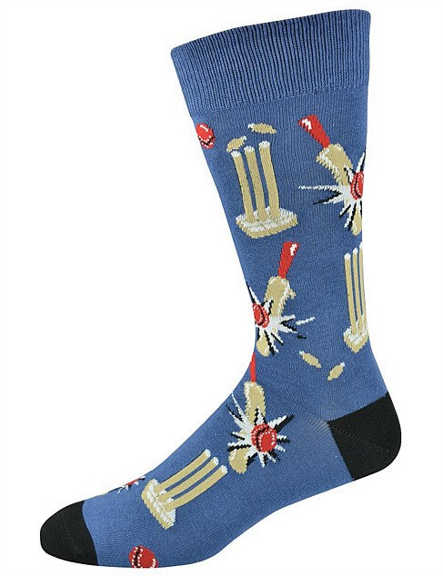 Mens How's That! Bamboo Crew Socks - The Sockery