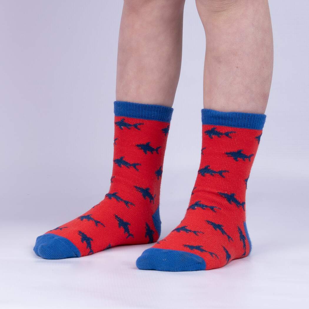 Totally Jawsome! Kids Crew Sock - 3 Pack - The Sockery