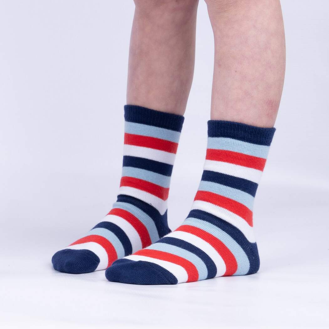 Totally Jawsome! Kids Crew Sock - 3 Pack - The Sockery