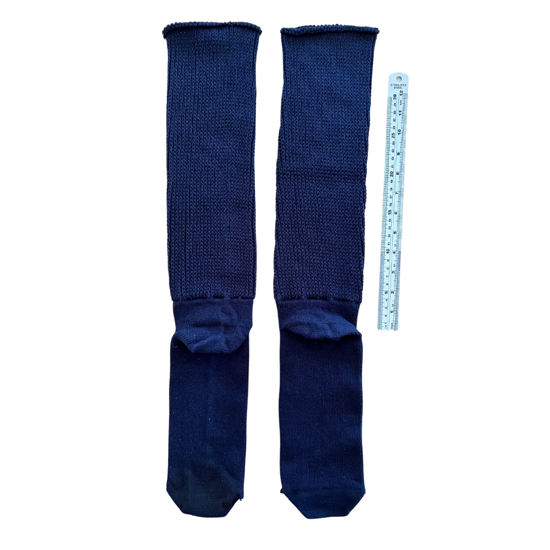 knee high bariatric black sock - The Sockery