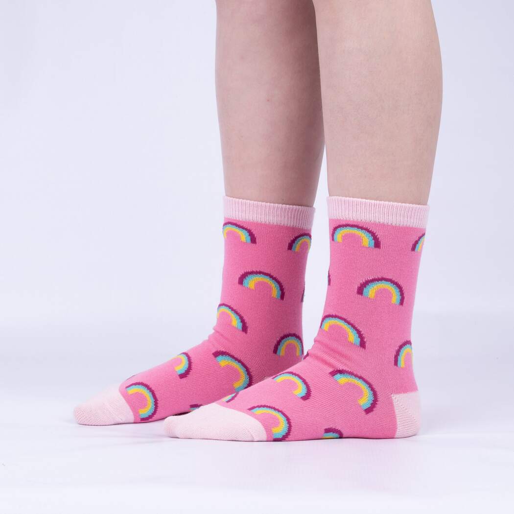 Look at Me Meow Kids Crew Sock - 3 Pack - The Sockery