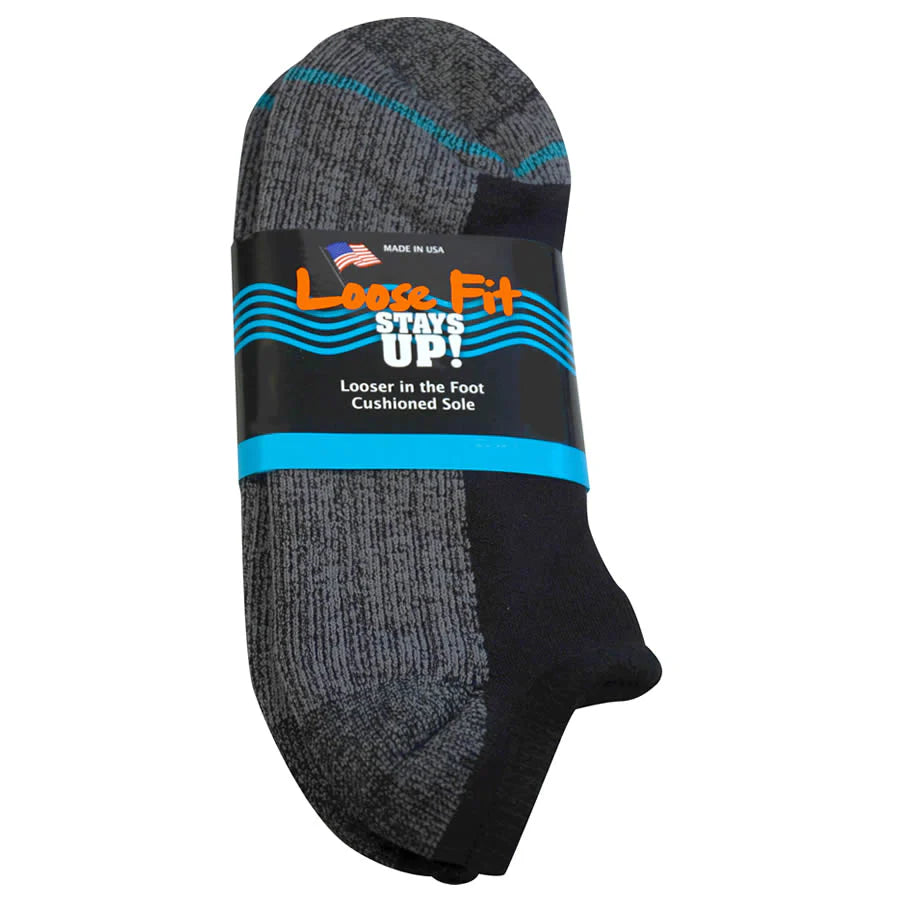 Loose Fit No Show Sock