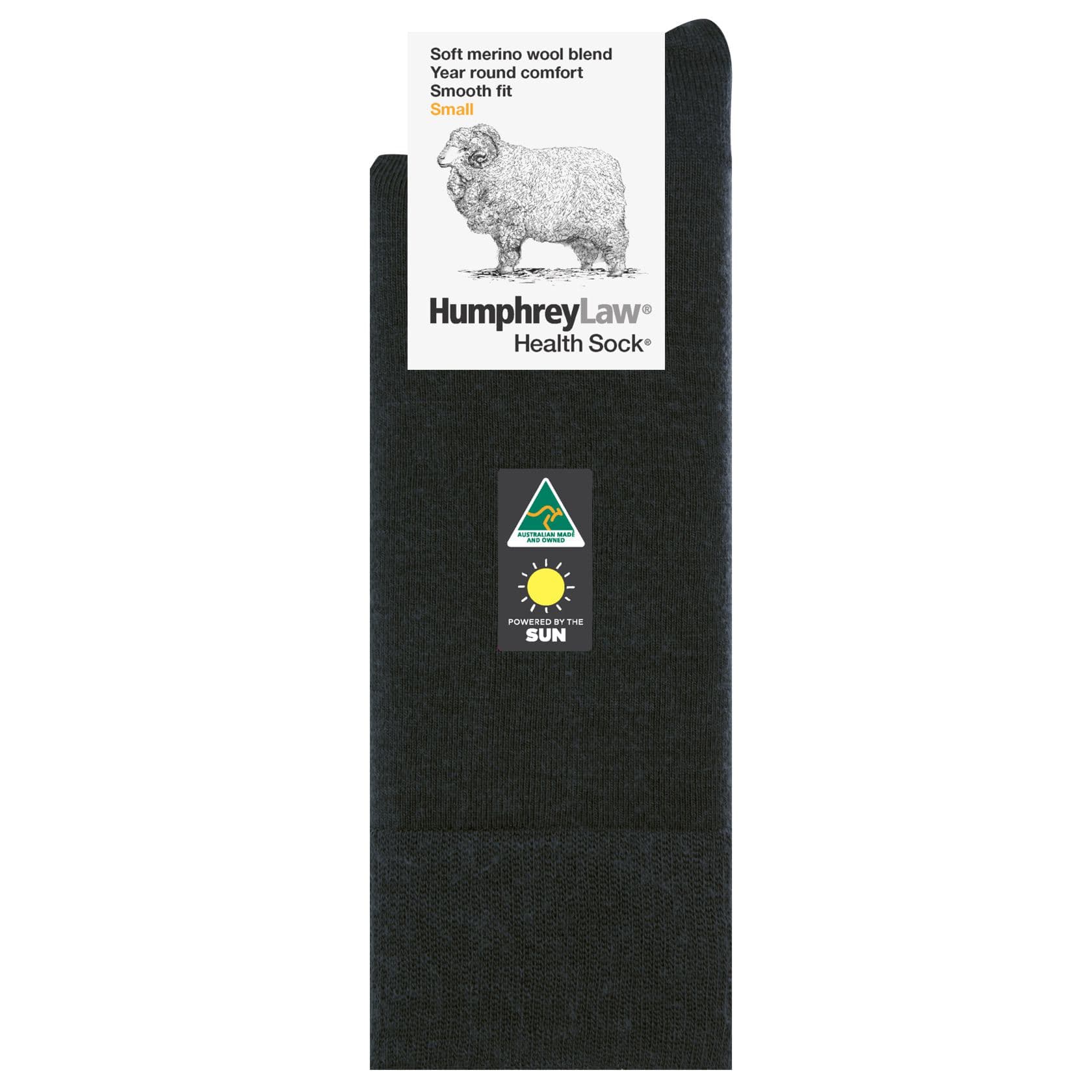 Women's Merino Wool Socks in Charcoal - The Sockery