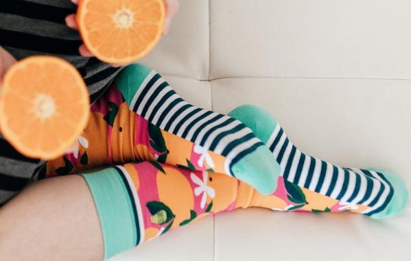 Orange You Glad Women's Crew Socks