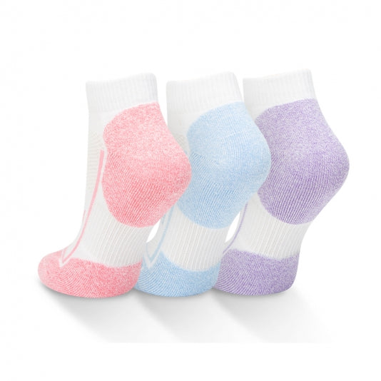 Womens 3 Pair Pack of Sports Ankle Socks - the Sockery