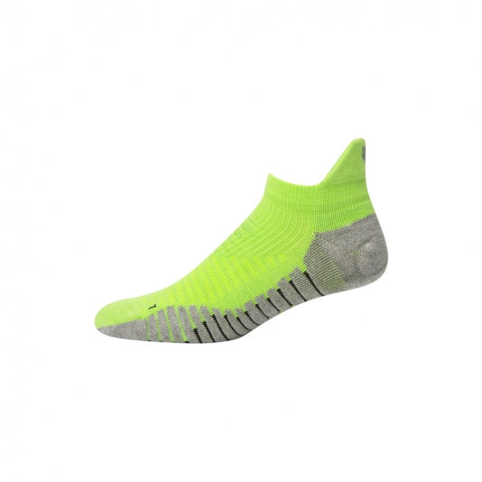  neon green cross trainer sock