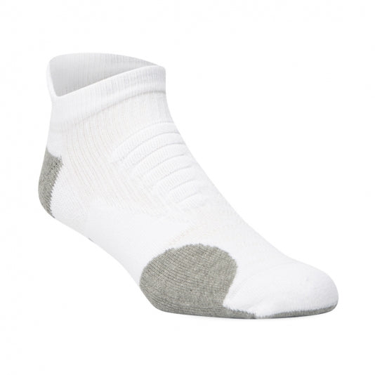 white mens cross trainer sock