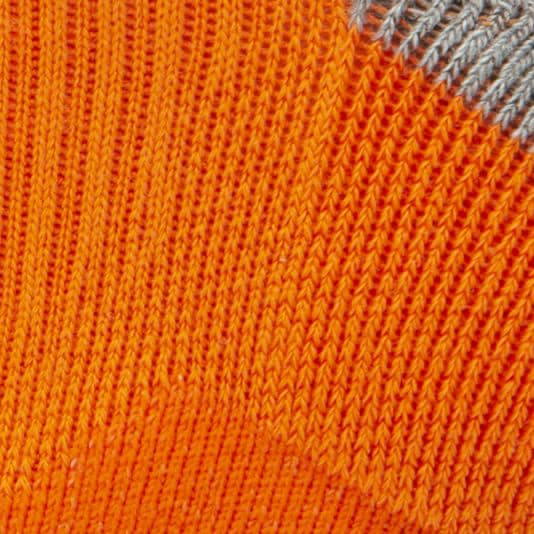 Cross Trainer Ankle Socks in Orange