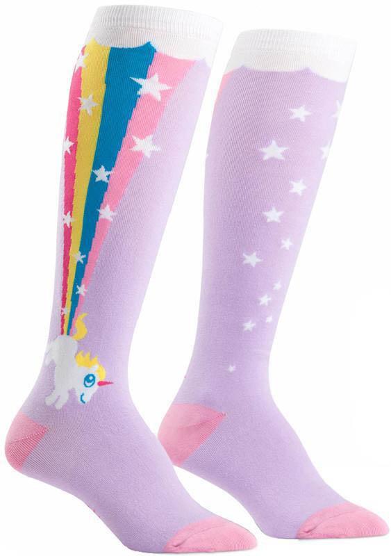 Rainbow Blast Kid's Knee High Socks