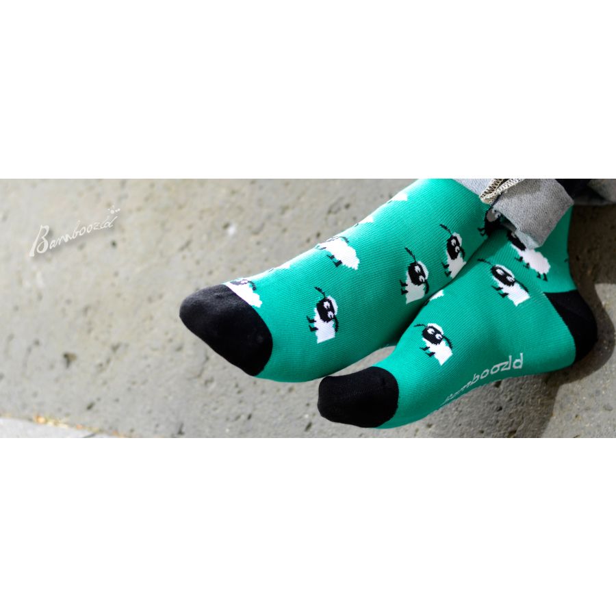Eye on Ewe Womens Bamboo Crew Socks - The Sockery