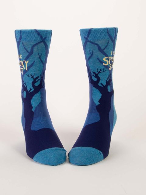 I Like Spooky Shit Men's Crew Socks - The Sockery