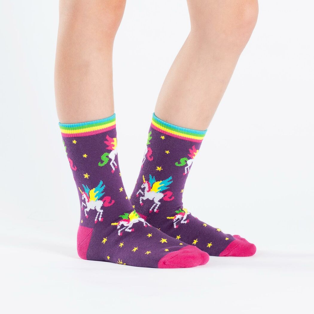 Winging It Kids Crew Sock - 3 Pack - The Sockery
