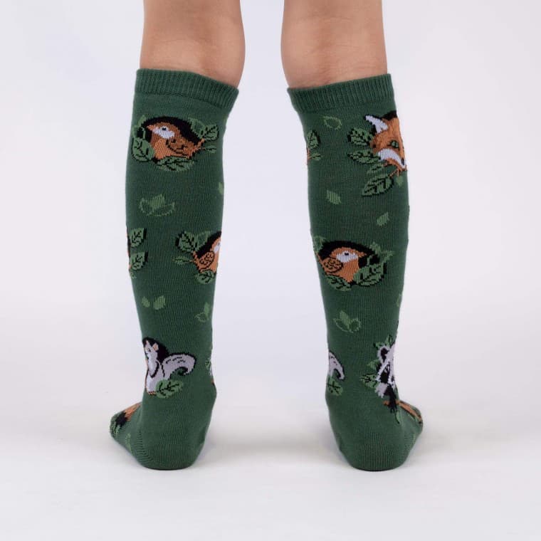 Woodland Watchers Kids Knee High Sock