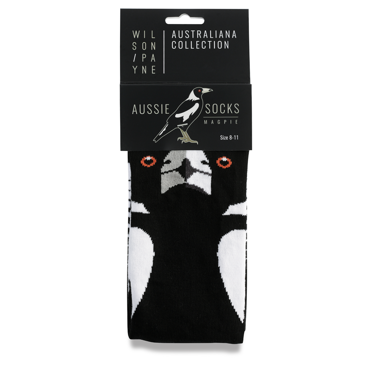 Magpie Crew Socks - The Sockery
