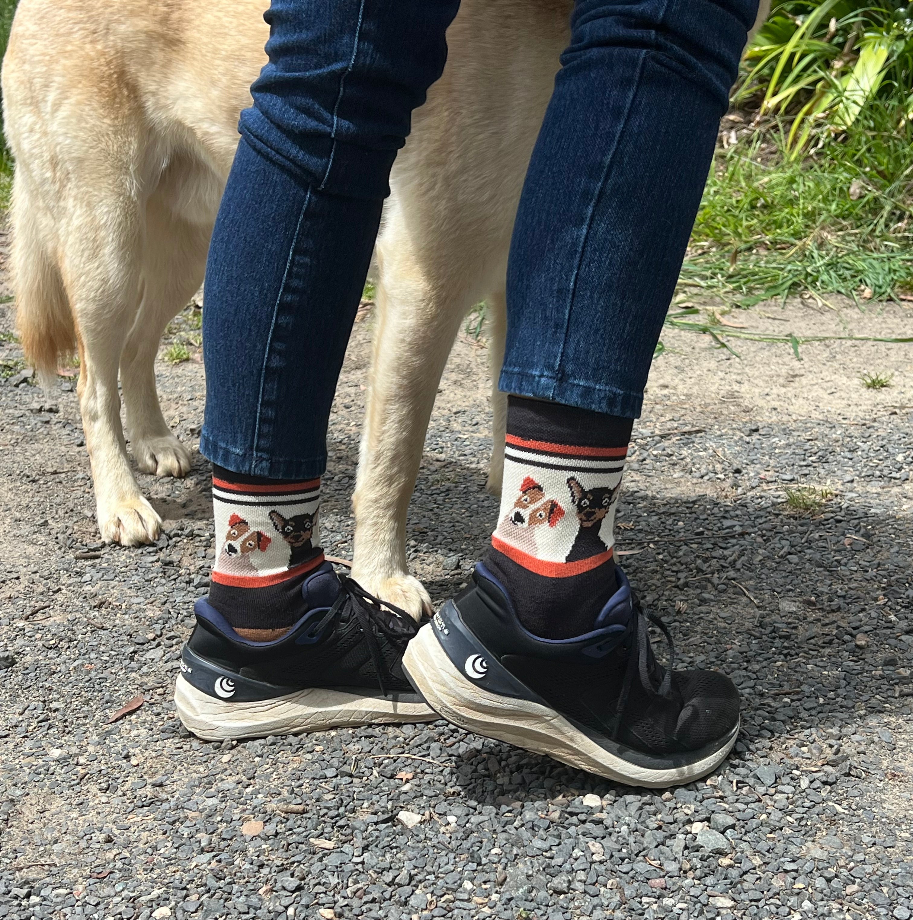 best friends casual crew socks - The Sockery