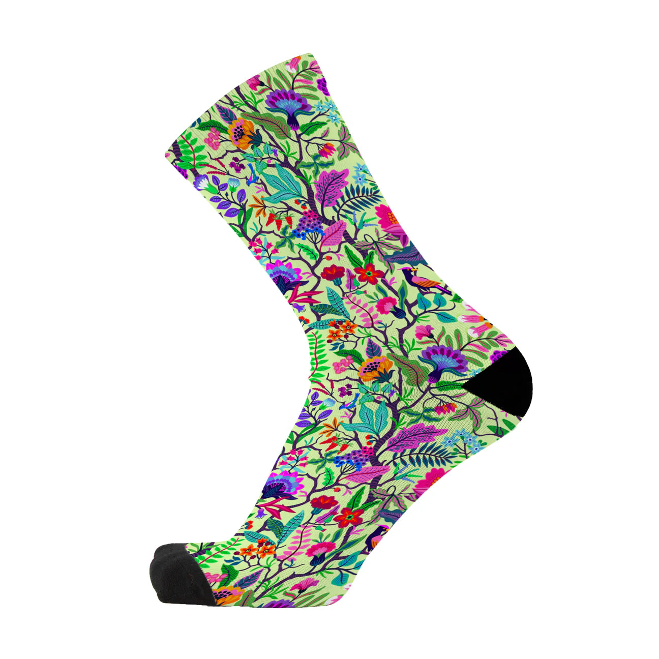 Electric Eden Bamboo Crew Socks