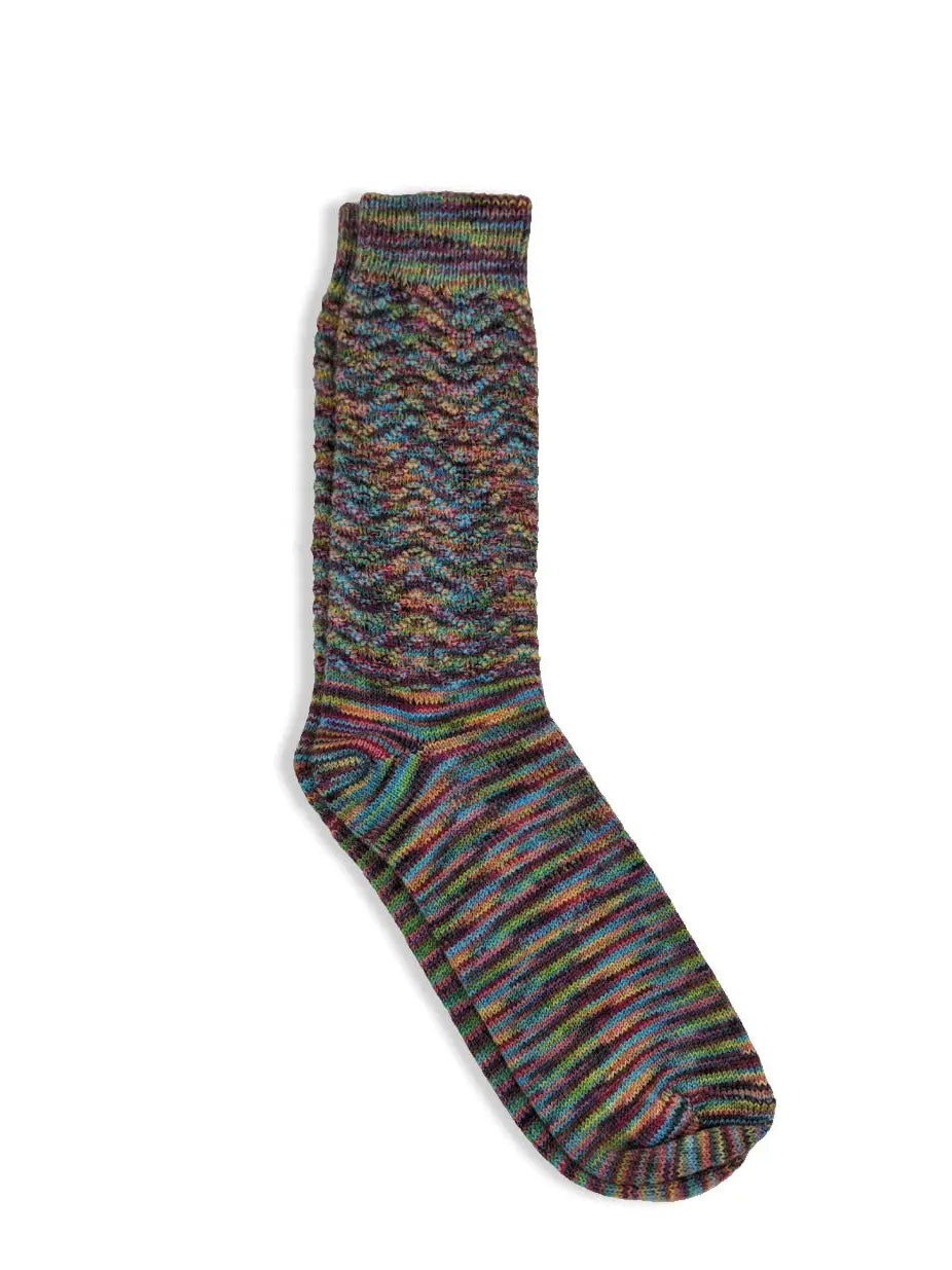 Alpaca socks in Candy