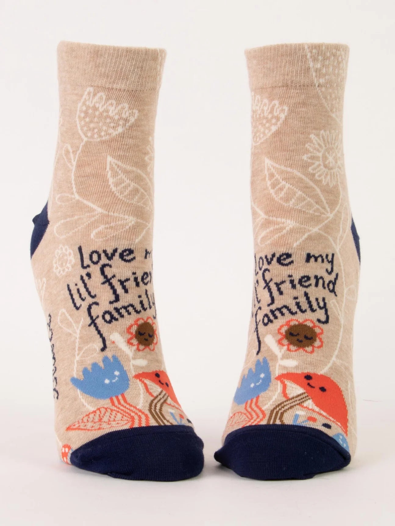 Love my lil' Friend Family Women's Ankle Sock - The Sockery