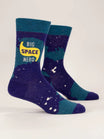 Big Space Nerd Men's Crew Sock - The Sockery