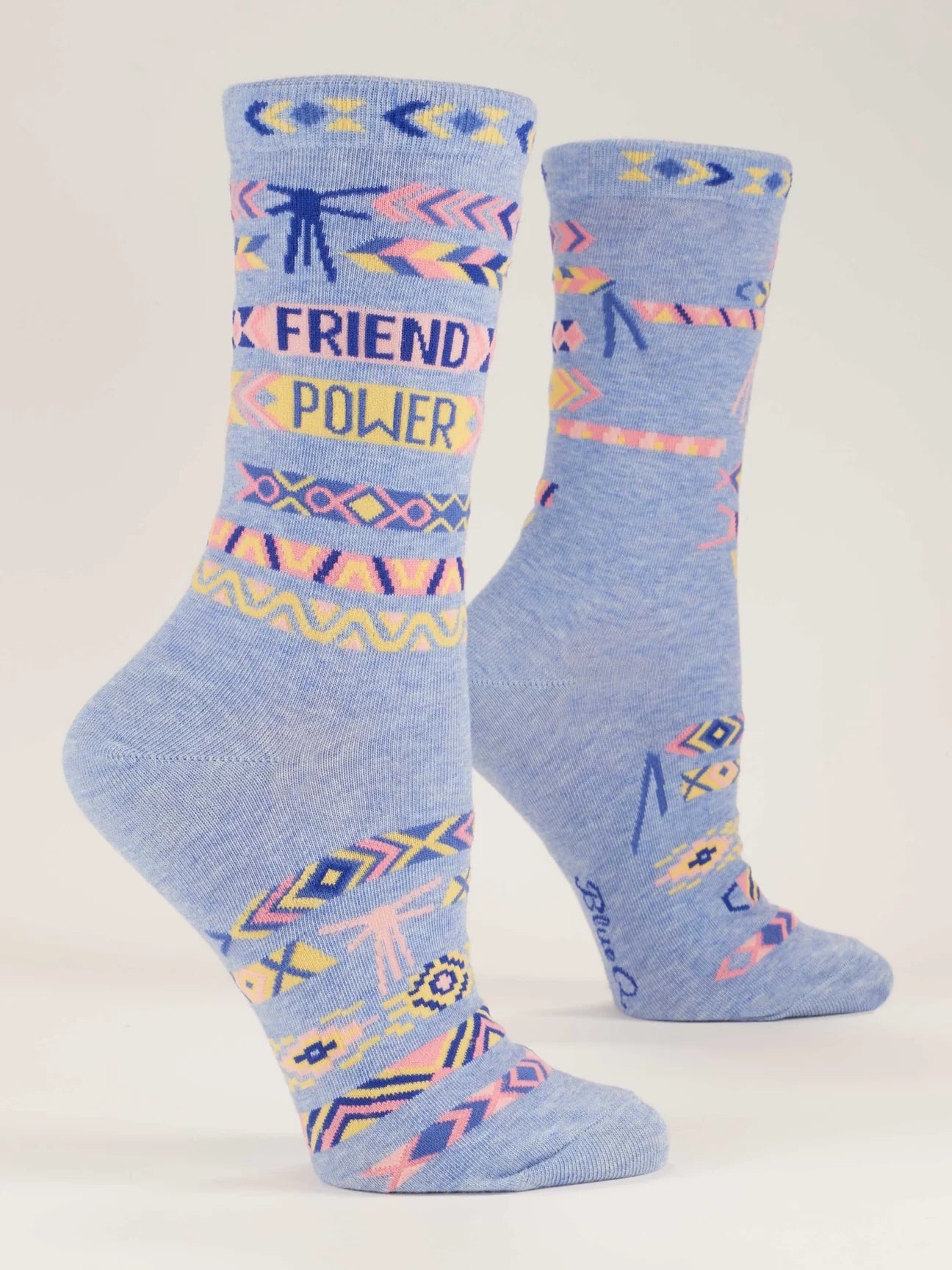 Friend Power Women's Crew Socks - The Sockery