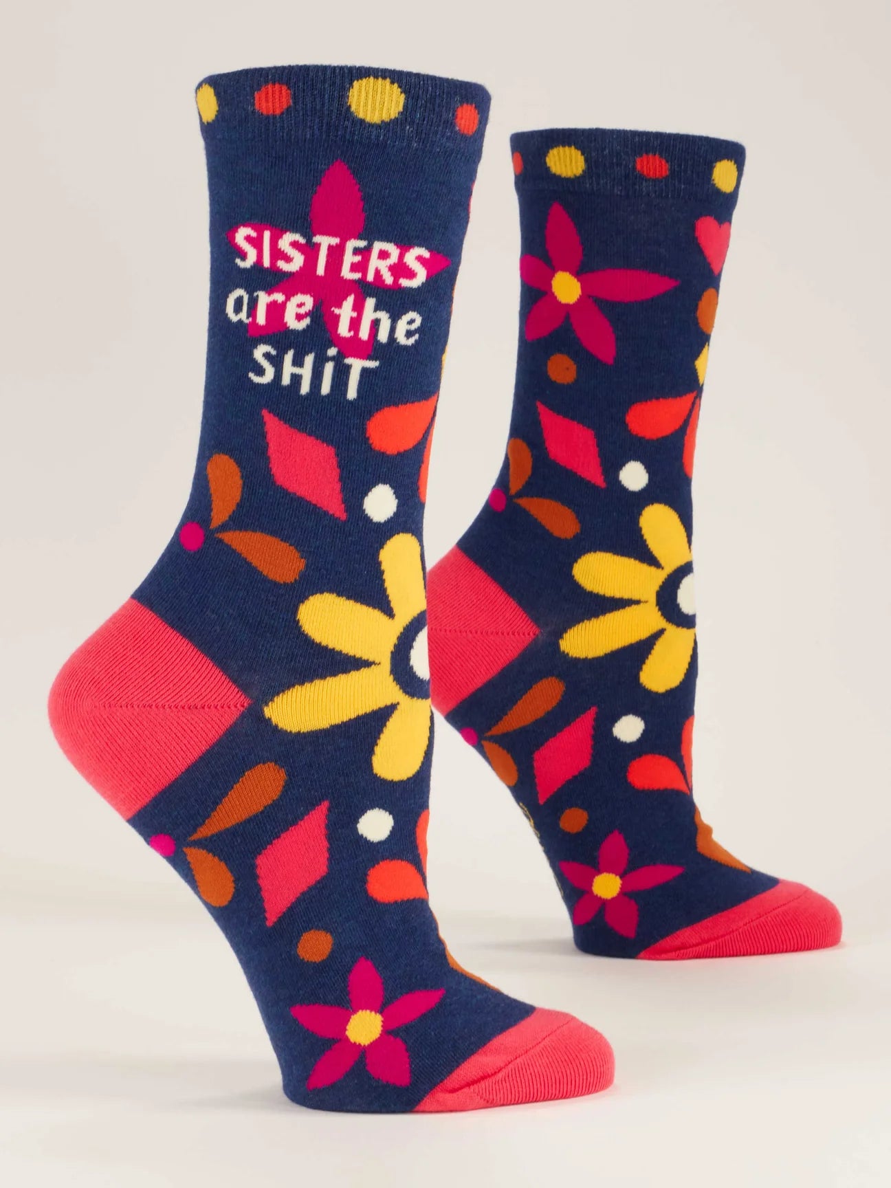 Sisters are the Shit Women's Crew Socks - The Sockery