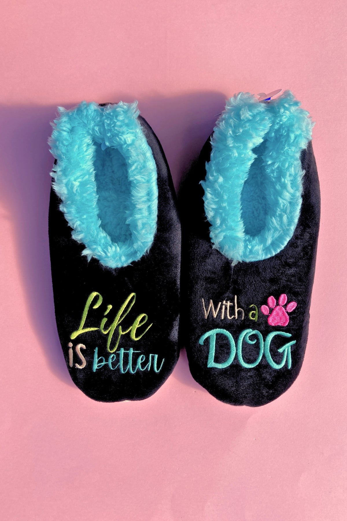 Life is better with a Dog Slumbies - The Sockery