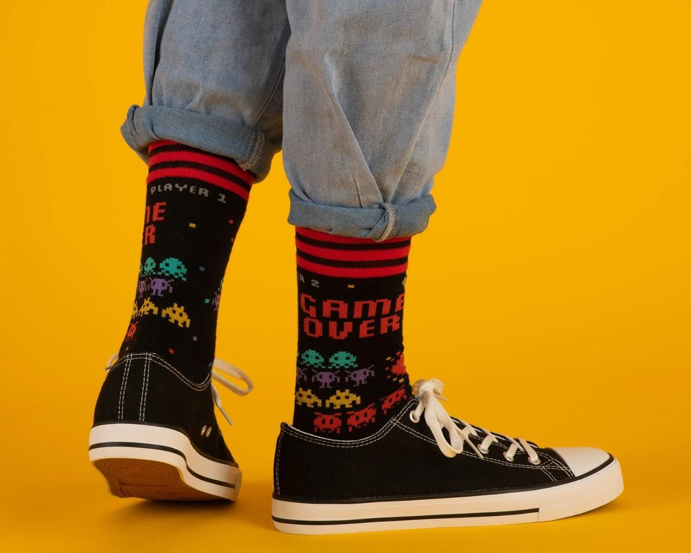 Game Over Crew Socks