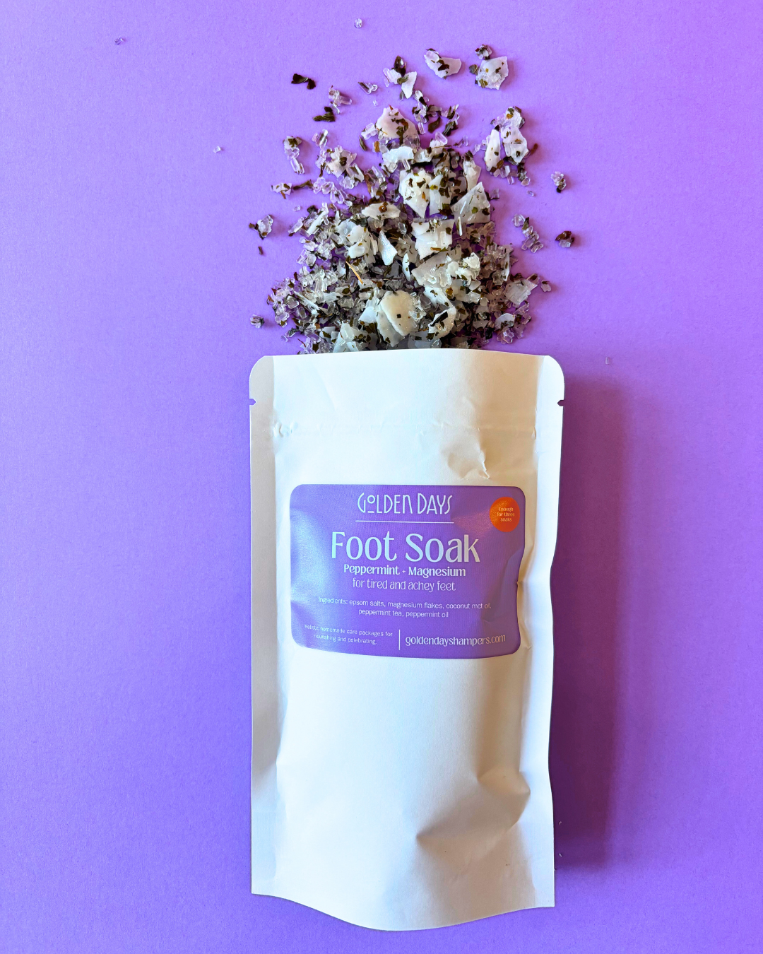 Relaxing Foot Soak - Peppermint & Magnesium