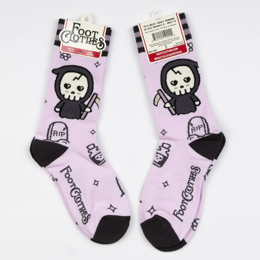 Grim Reaper Crew Socks