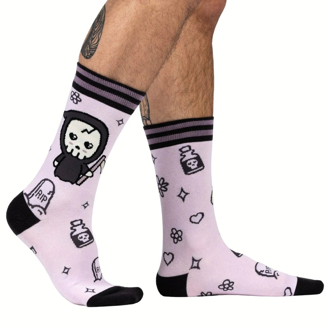Grim Reaper Crew Socks