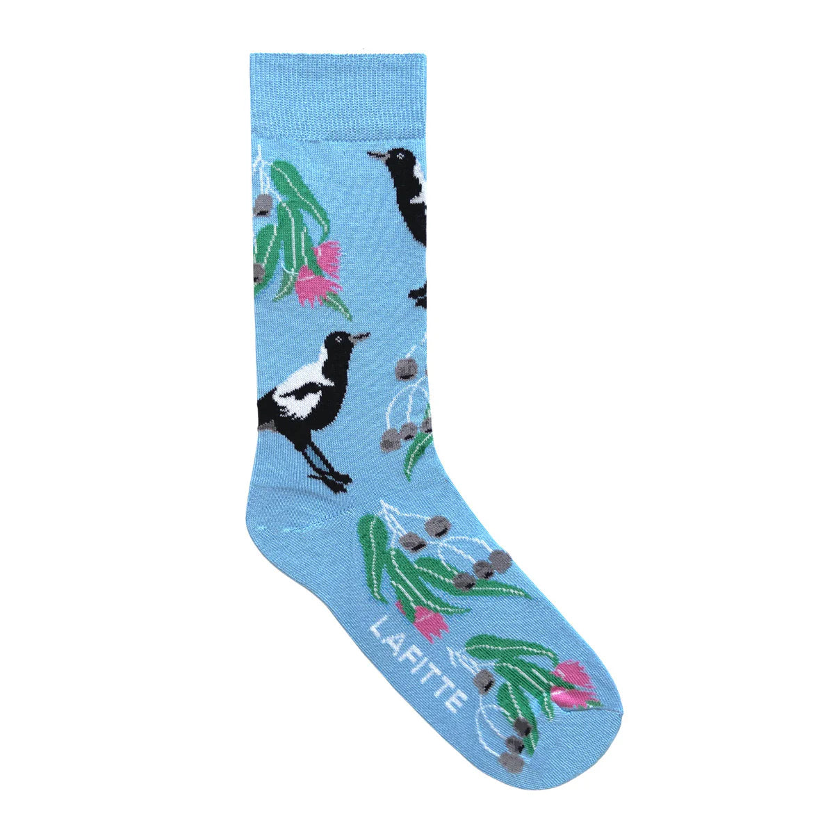 Maggie Magpie Crew Socks - The Sockery