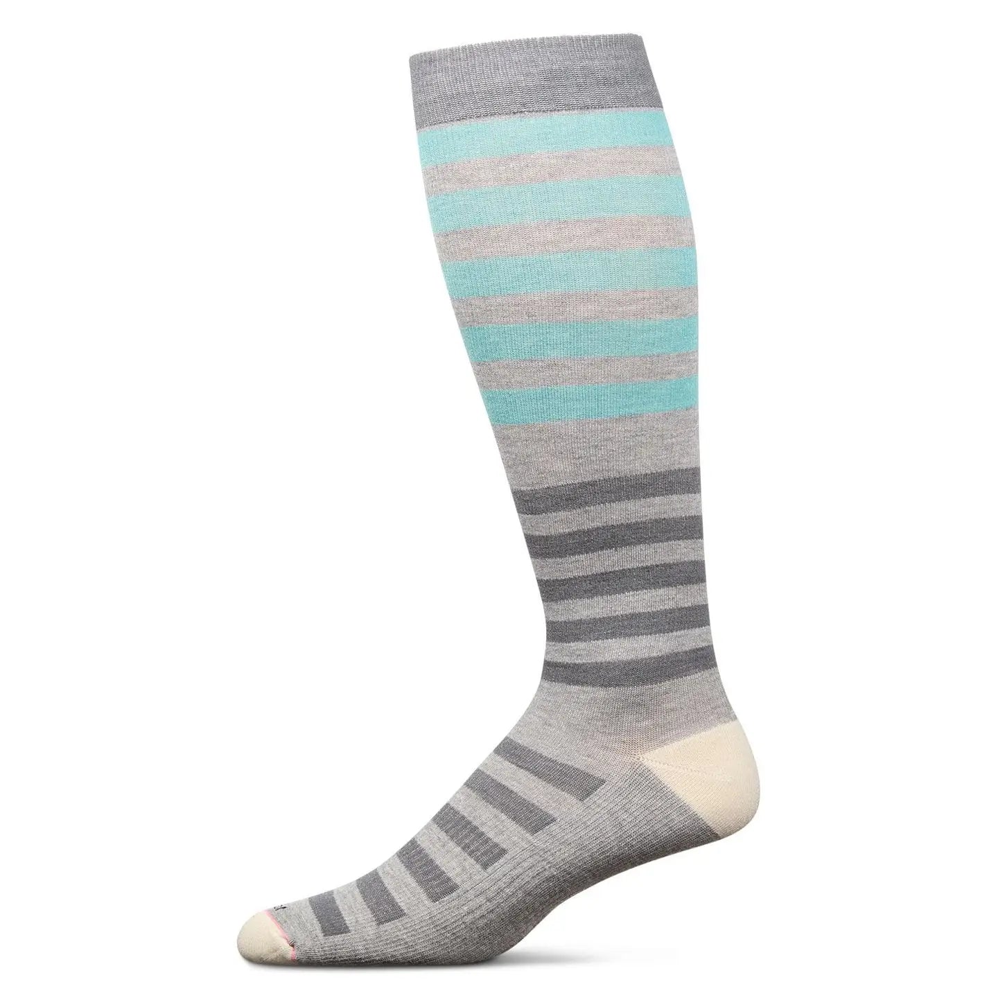 Multi Stripes Women's Bamboo Compression Socks - The Sockery