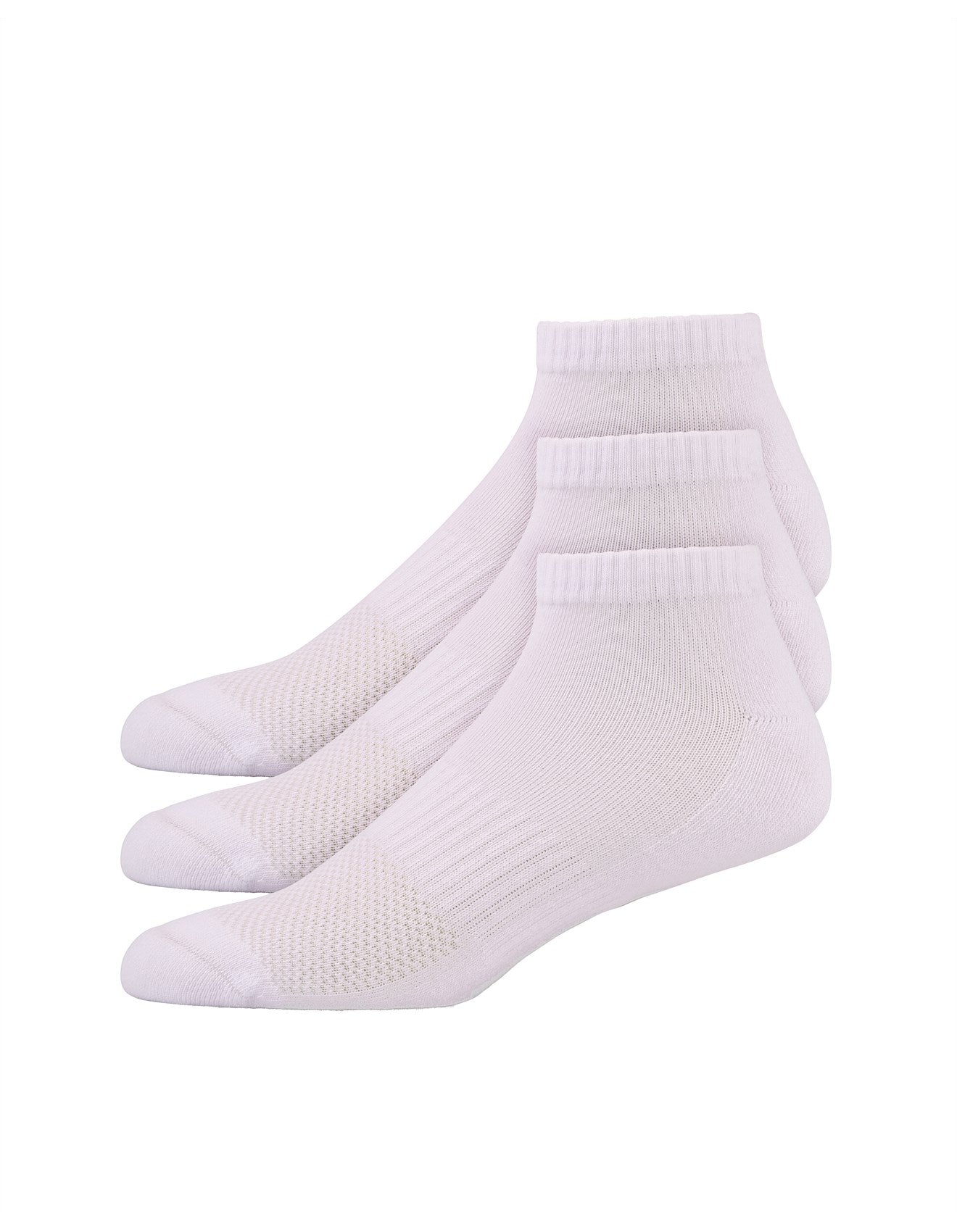 3 Pair Pack of Women's Sport Ankle Socks