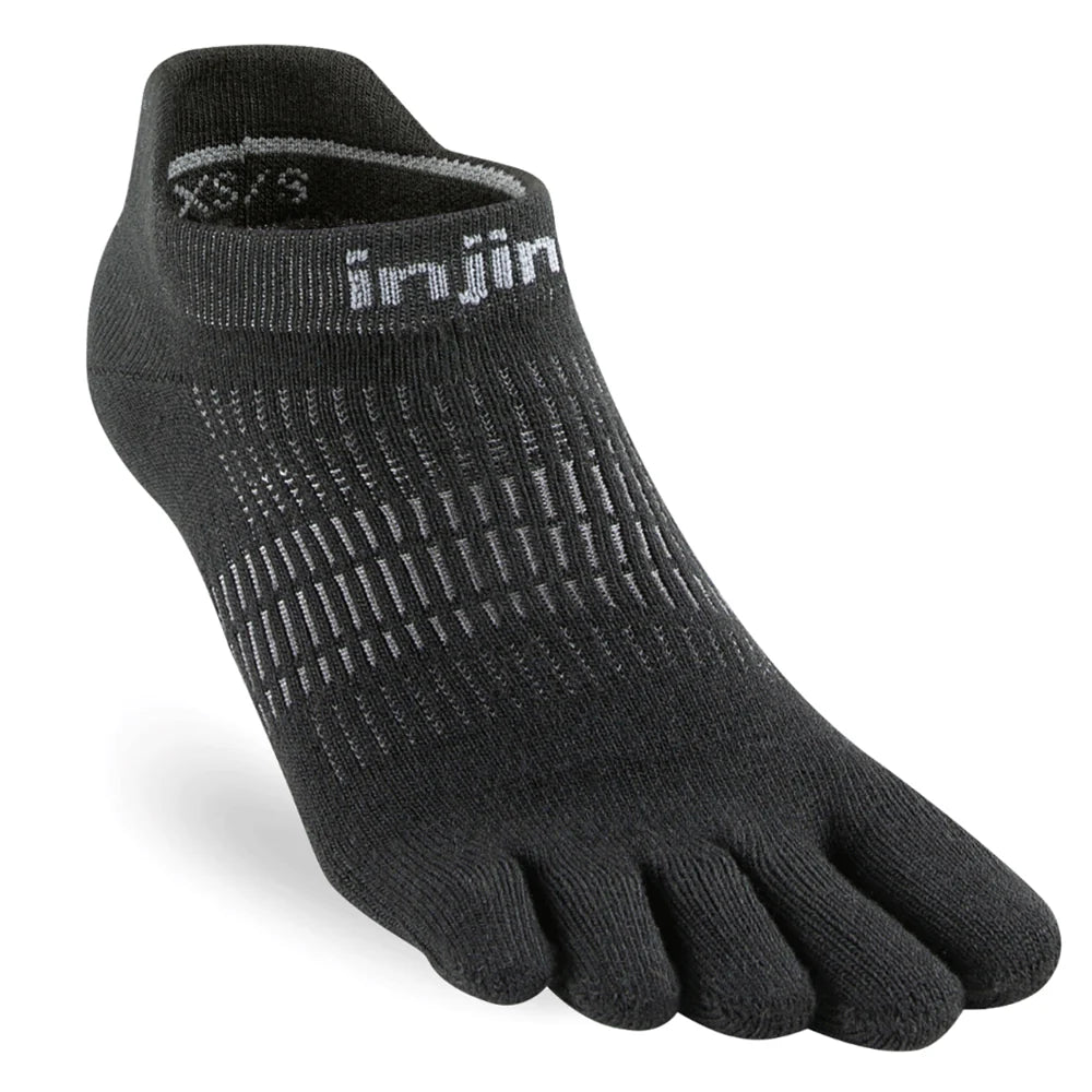 Performance RUN Ultra Thin Cushioning No Show Toe Socks - The Sockery