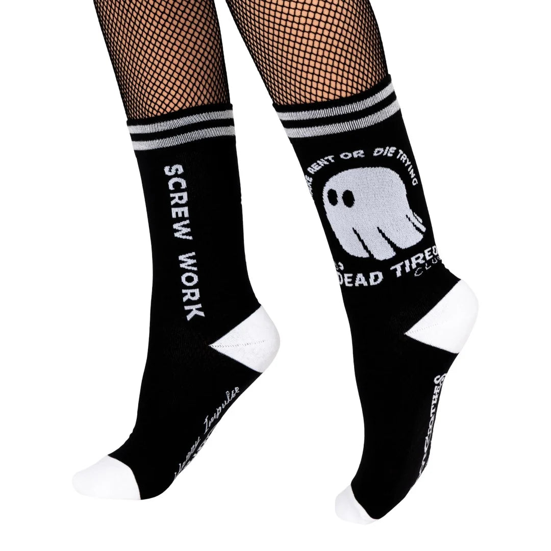 Dead Tired Crew Socks