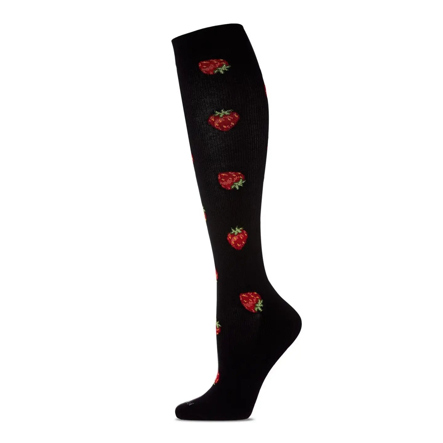 Strawberry Fields Women's Bamboo Compression Socks - The Sockery