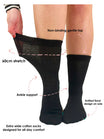 Rose Extra Wide Women's Cotton Quarter Socks