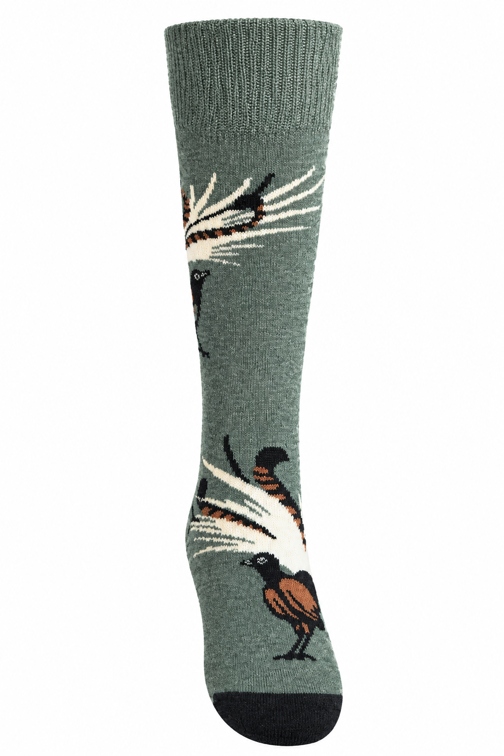 Lyre Bird Crew Socks - Australian Made
