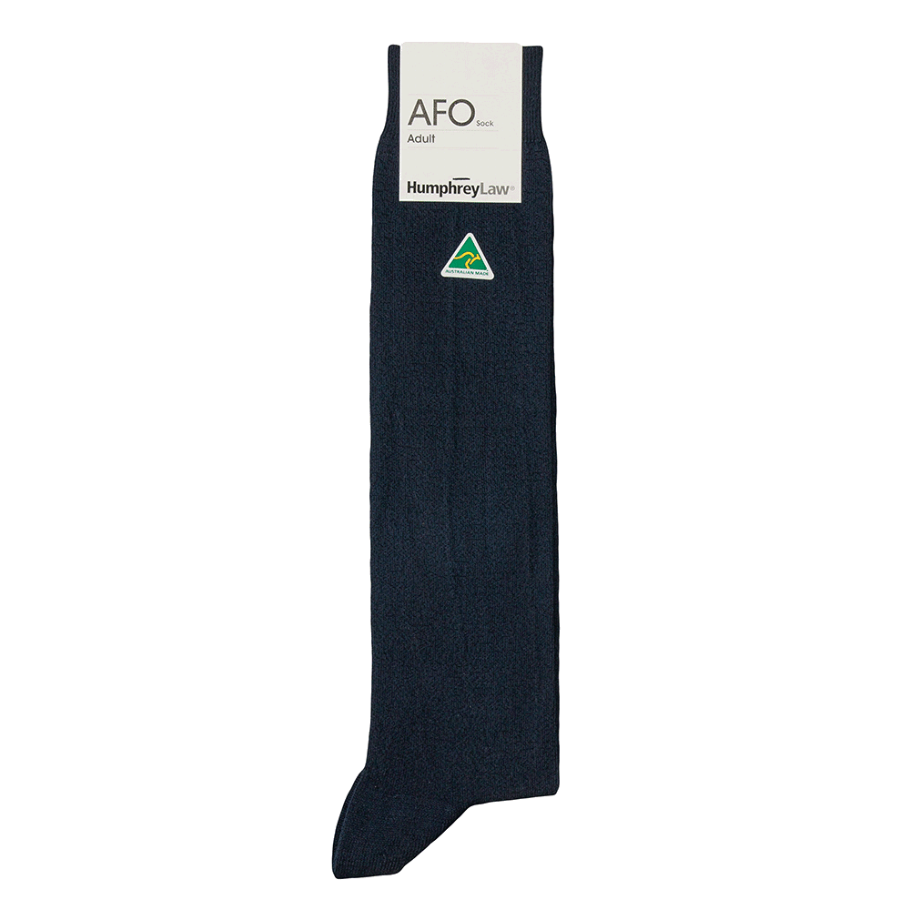 AFO socks in black for adults