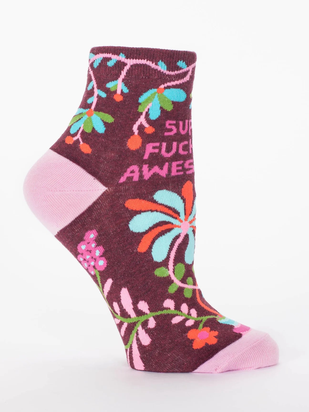 Super Fucking Awesome Women's Ankle Sock - The Sockery